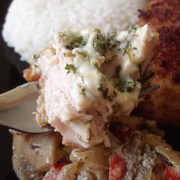 Куриные отбивные- очень гламурррррррные!