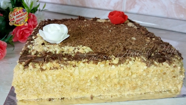 Торт «Микадо» - совершенство вкуса. торт, микадо, к чаю, десерт, рецепт, видео рецепт, еда, кулинария, видео, длиннопост