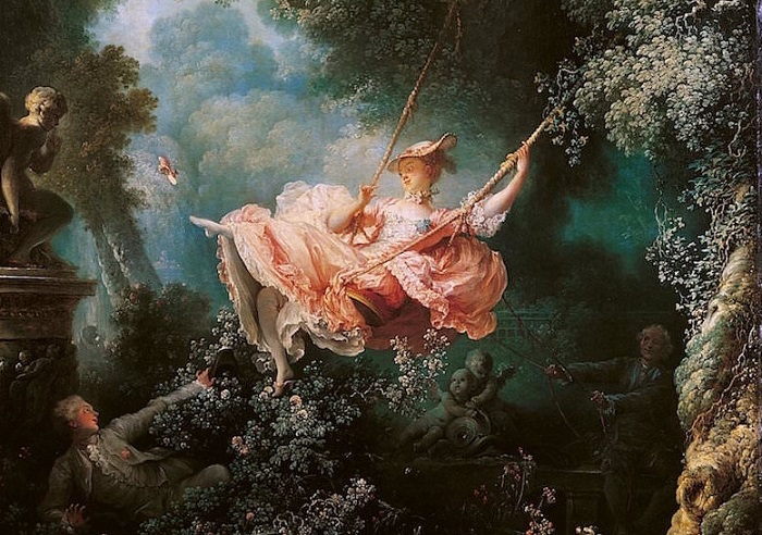 Качели. Жан-Оноре Фрагонар, 1767 год. | Фото: personalaroma.files.wordpress.com. Качели. Жан-Оноре Фрагонар, 1767 год. | Фото: personalaroma.files.wordpress.com.