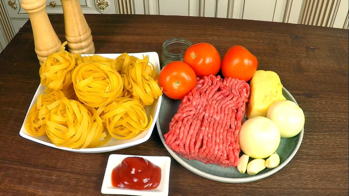 Гнезда с фаршем на сковородке Рецепт, С дедом за обедом, Еда, Кулинария, Вкусно, Просто, Видео, Длиннопост