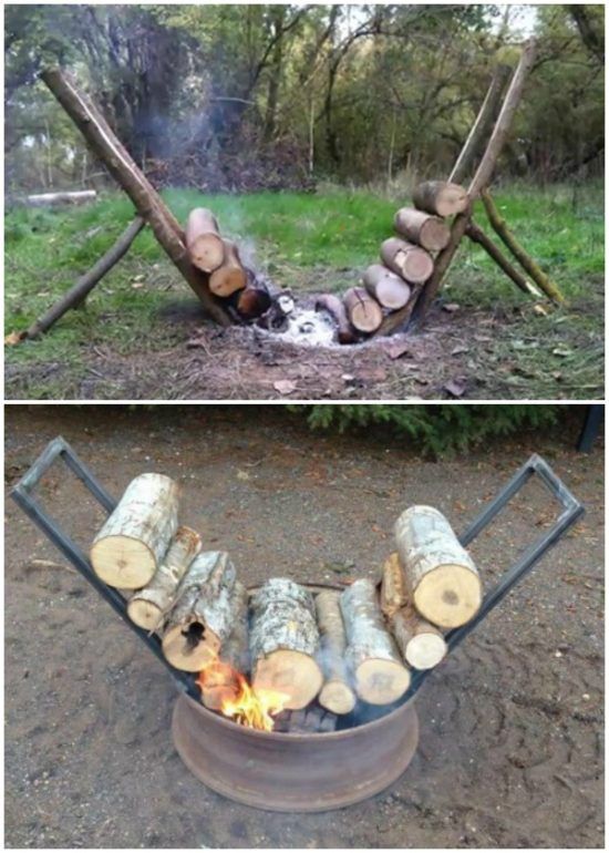 How to Build a Self Feeding Fire That Burns For 14 Hours: 