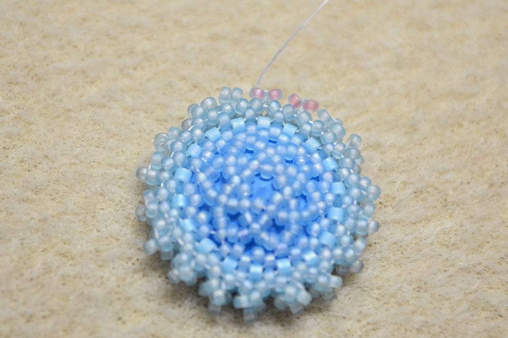 Создаем колье с цветком «Summer Blue» Создаем колье с цветком «Summer Blue»