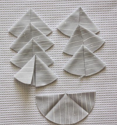 Подставка из лоскутков под горячее