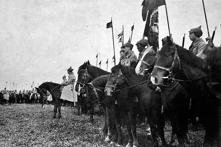 «Царская» версия «Царская» версия Лига историков, будёновка, фишки-мышки, форма РККА