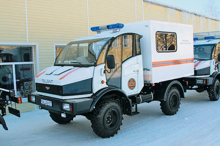 Российский грузовик Silant на базе ГАЗ-66 удивляет своими возможностями