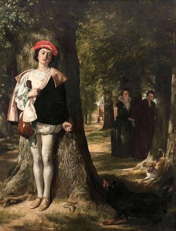 картина художника Джона Колкотта Хорсли – 23 художник John Callcott Horsley (Джон Колкотт Хорсли) картины – 23
