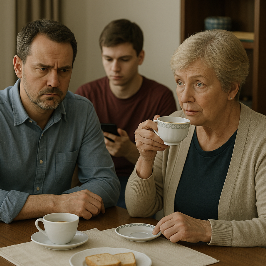 — А я-то при чём, что у твоего мальчика нет такой бабушки! — всплеснула руками Марина.