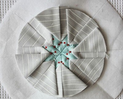 Подставка из лоскутков под горячее