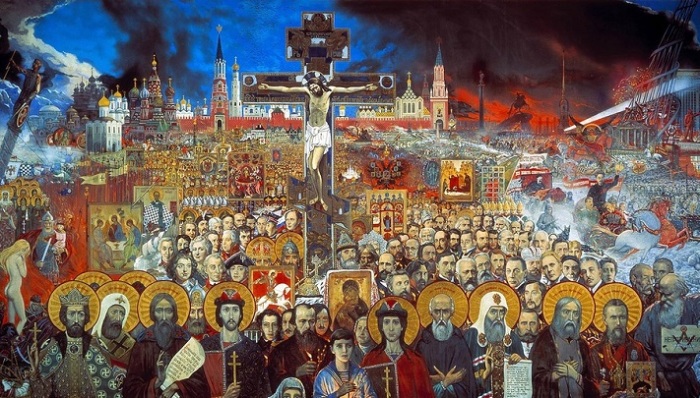 Монументальные картины Ильи Глазунова: гениальные полотна или неуемный пафос
