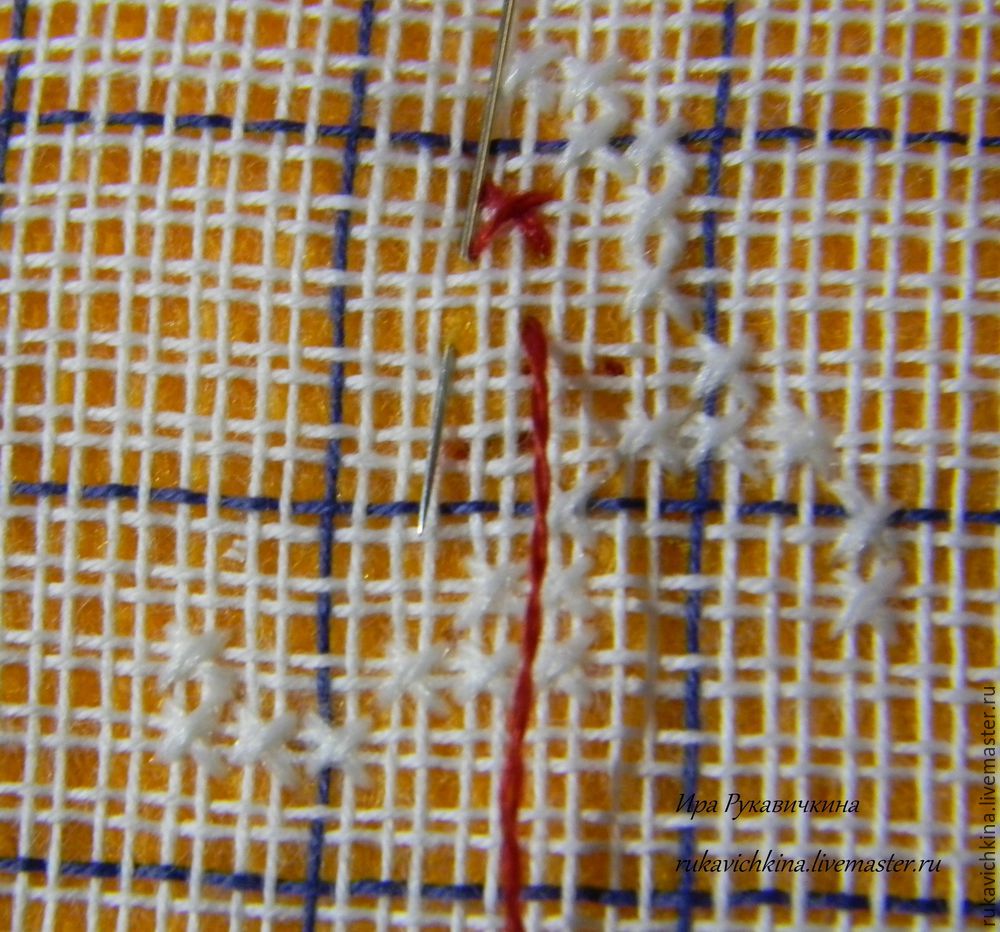 Несколько секретов вышивки крестом по войлоку с чистой изнанкой Несколько секретов вышивки крестом по войлоку с чистой изнанкой
