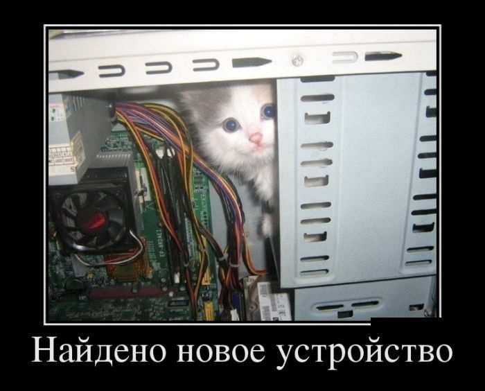 Найдено новое устройство Свежая подборка демотиваторов, которые поднимут вам настроение