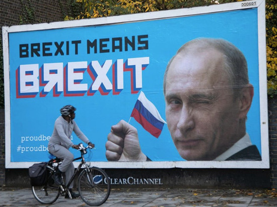 Путин появился на билбордах в Лондоне с благодарностью за «BЯexit» Путин появился на билбордах в Лондоне с благодарностью за «BЯexit»