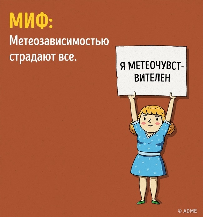 5 доказательств того, что наше самочувствие не зависит от погоды