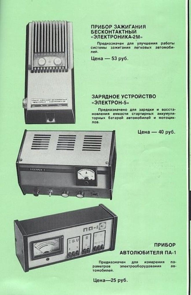 Техника в рекламных журналах в СССР