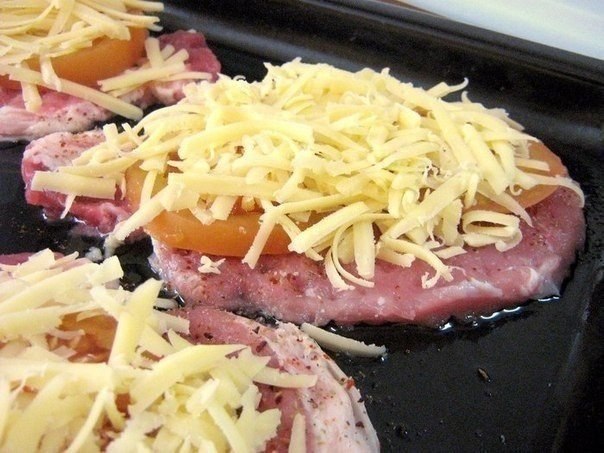 Мясо по-купечески с грибами Рецепт Мясо по-купечески с грибами Рецепт