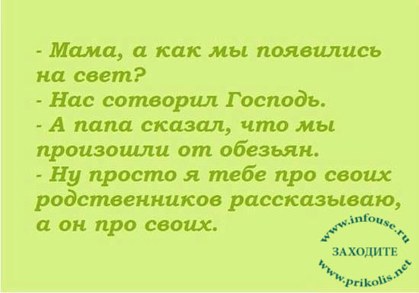 Смешные и прикольные короткие истории