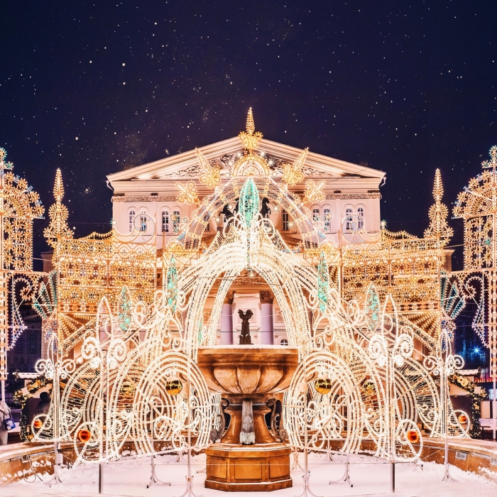 Новогодняя Москва на фотографиях Кристины Макеевой Новогодняя Москва на фотографиях Кристины Макеевой