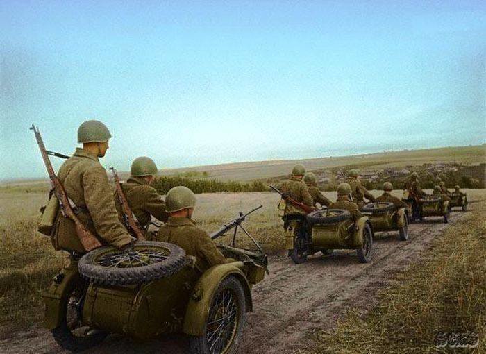 Ожившие фото войны Ожившие фото войны СССР, война, история