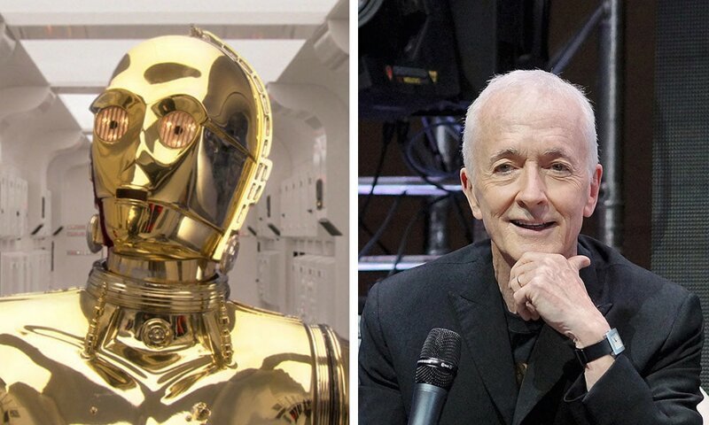 10. Энтони Дэниелс (C-3PO из «Звёздных войн») актер, визажист, грим, кино, маска, роль, фильм