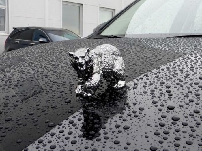 Необычные фигурки на капоте автомобиля! Необычные фигурки на капоте автомобиля! авто, авто приколы, история, фото, юмор