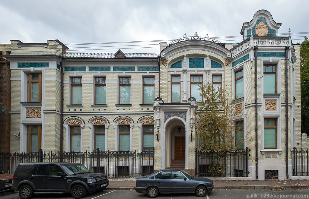 Причудливый декор московских домов в стиле модерн, ч.2