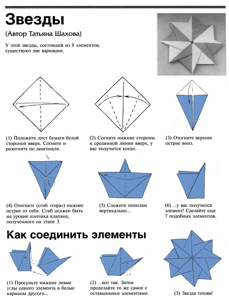 Оригами звезд для начинающих Оригами звезд для начинающих