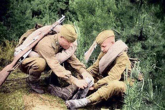 Ожившие фото войны Ожившие фото войны СССР, война, история