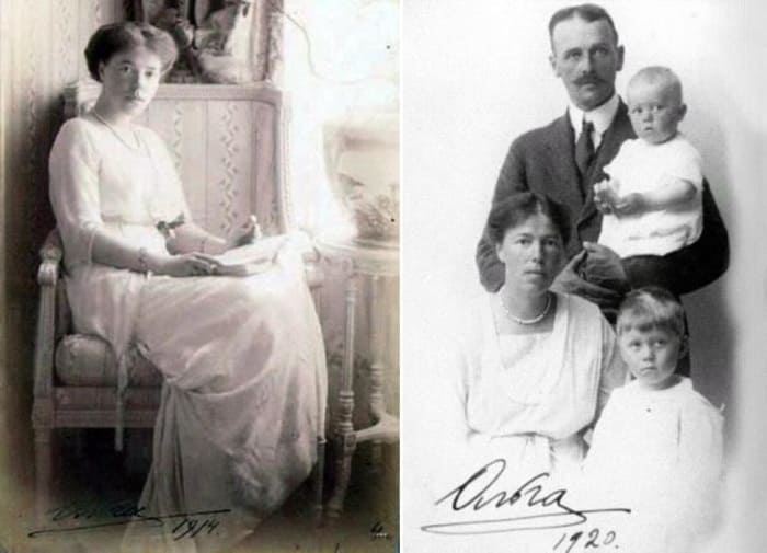 Великая княгиня с мужем, полковником Куликовским, и детьми | Фото: romanovs-russia.blogspot.com Великая княгиня с мужем, полковником Куликовским, и детьми | Фото: romanovs-russia.blogspot.com