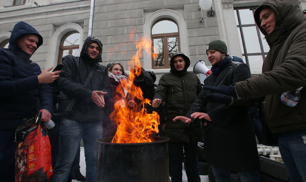Украина превратилась в Россию 90-ых, шахтеры вышли на голодные забастовки Украина превратилась в Россию 90-ых, шахтеры вышли на голодные забастовки
