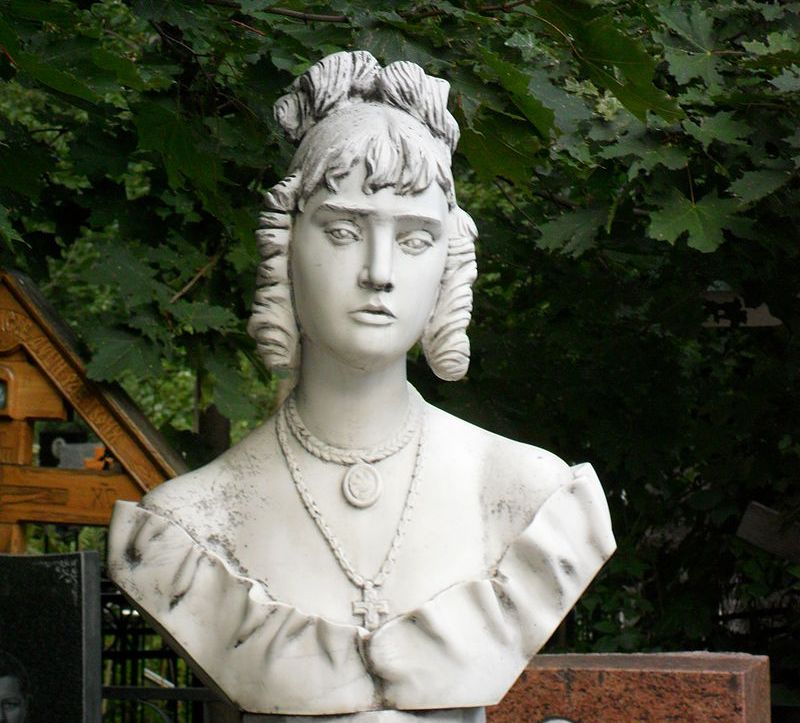 Могила народной артистки СССР Елены Николаевны Гоголевой на Ваганьковском кладбище в Москве / Фото: wikipedia.org