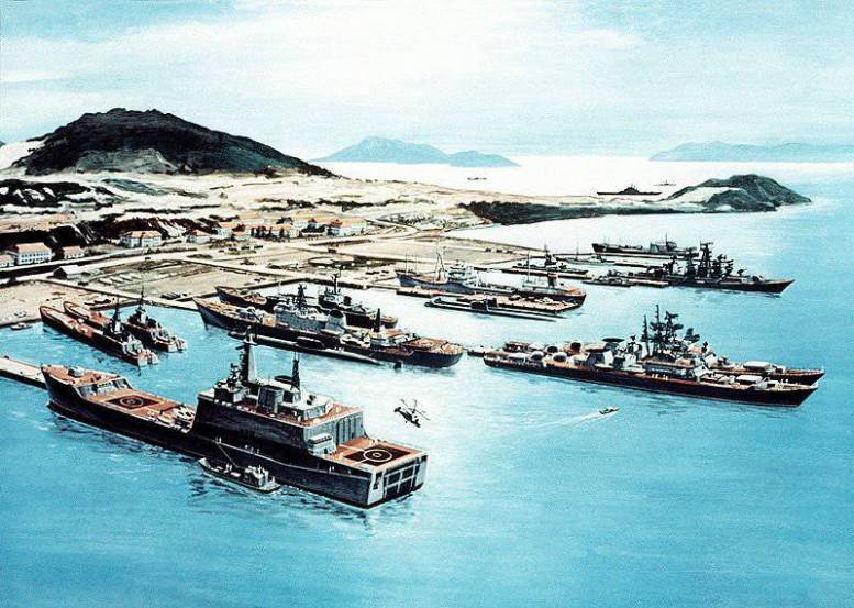 Сеть зарубежных баз ВМФ СССР Сеть зарубежных баз ВМФ СССР