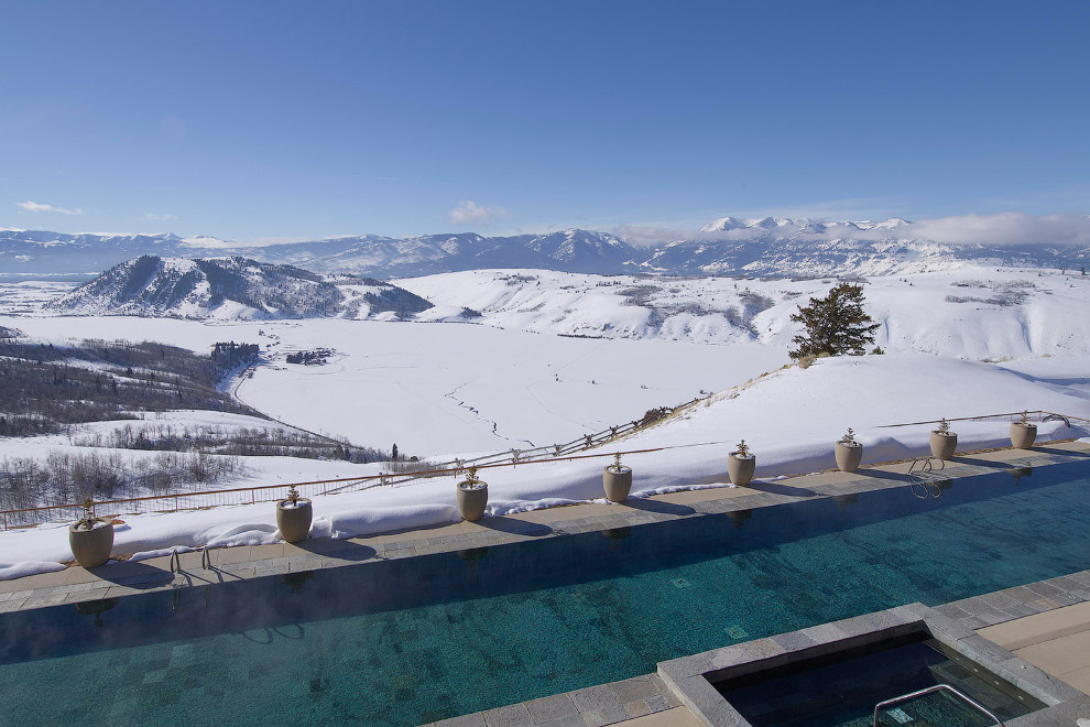 Курорт Amangani Jackson Hole в Вайоминге Курорт Amangani Jackson Hole в Вайоминге