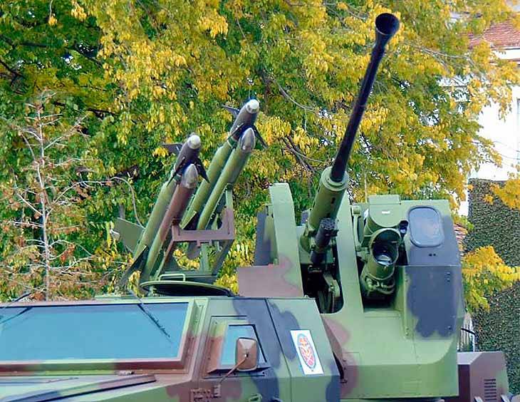 Зенитный ракетно-пушечный комплекс PASARS-16 Terminator (Сербия) Зенитный ракетно-пушечный комплекс PASARS-16 Terminator (Сербия)