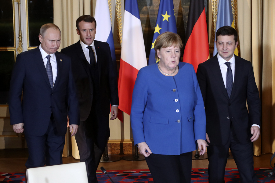 Переговоры в нормандском формате, декабрь 2019.png Украина предлагает Германии отказаться от российских газа и нефти. И что это такое?