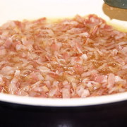 Пошаговое фото рецепта: Мекленбургский картофельный рулет со шкварками