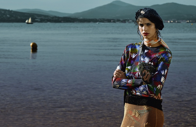 Рекламная кампания круизной коллекции Chanel 2017 года