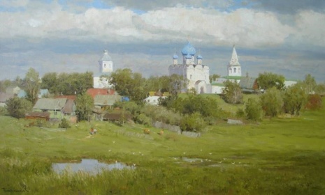 Художник Вячеслав Плотников. Душа русской земли