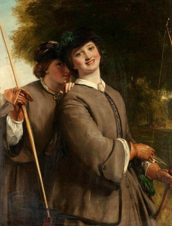 картина художника Джона Колкотта Хорсли – 07 художник John Callcott Horsley (Джон Колкотт Хорсли) картины – 07