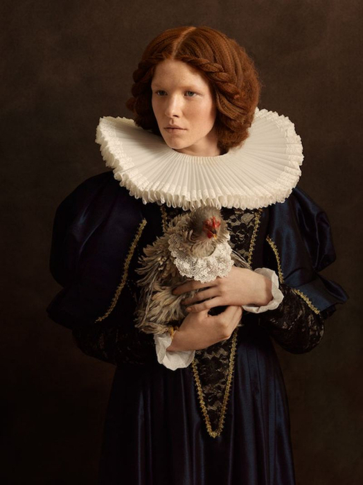 Портрет женщины в стиле фламандской живописи. Автор фото: Sacha Goldberger. Портрет женщины в стиле фламандской живописи. Автор фото: Sacha Goldberger.