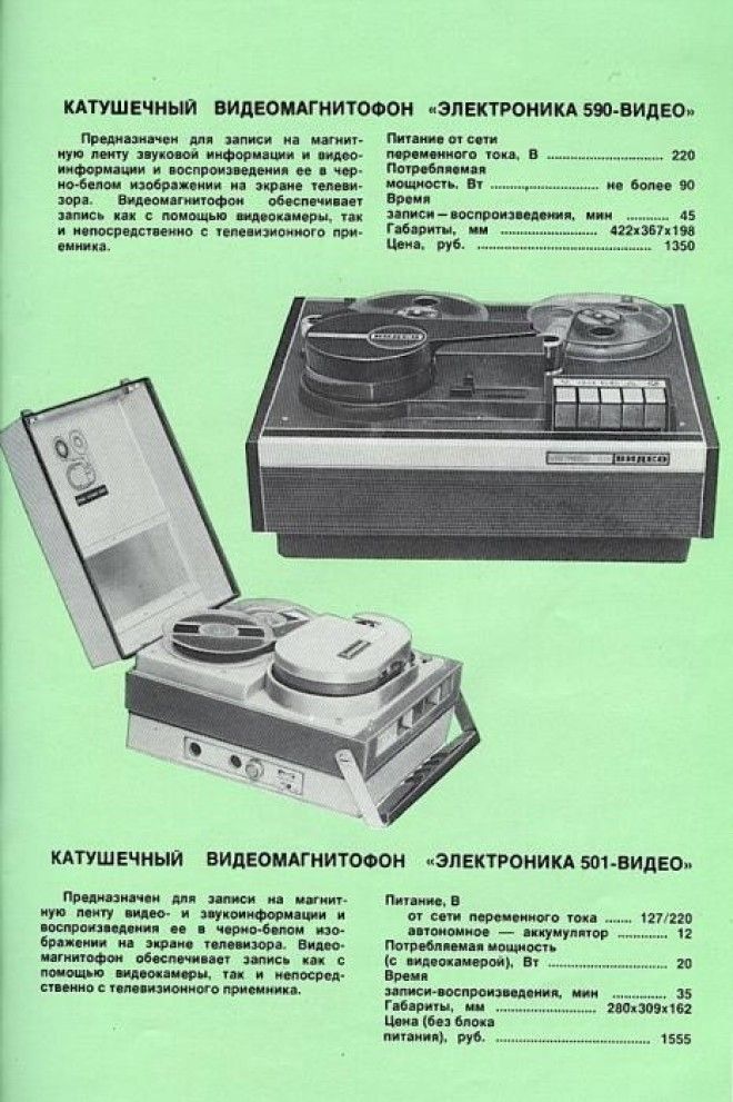 Техника в рекламных журналах в СССР