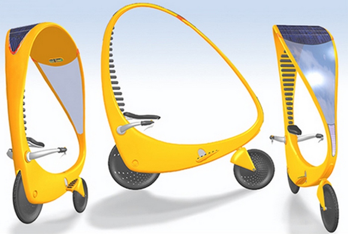  : Solar Powered Electric Bike.