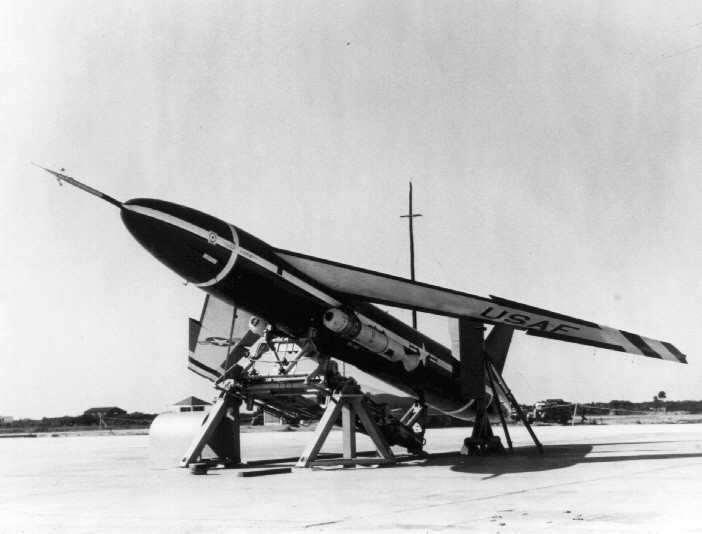 Экспериментальная модель N-25 (№972) крылатой ракеты Snark (МХ-775A), 11 декабря 1952 года. fas.org - «Буря» против «Навахо» | Warspot.ru