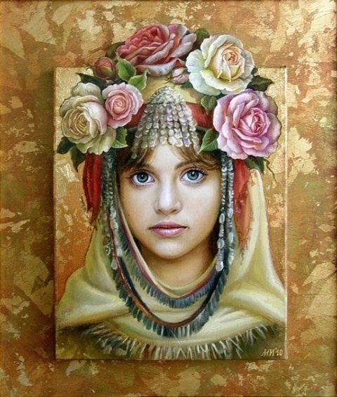 Мария Илиева, болгарская художница и ее женские образы