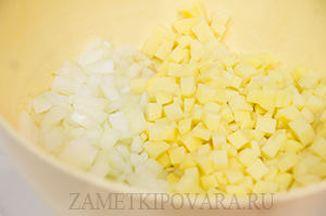 Ханум с курицей и картофелем