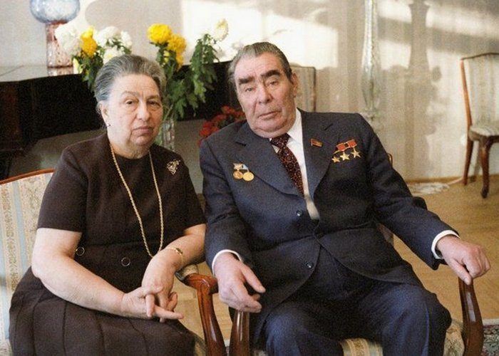 Брежнев с женой Викторией. Фото Брежнев с женой Викторией. Фото