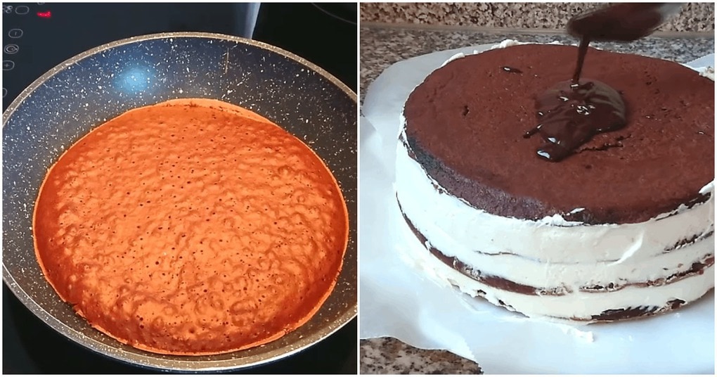 Он сладкий, и его пекут на сковородке. Блин? Нет, торт! Он сладкий, и его пекут на сковородке. Блин? Нет, торт!