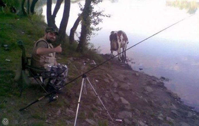 Забавности из жизни рыбаков 42