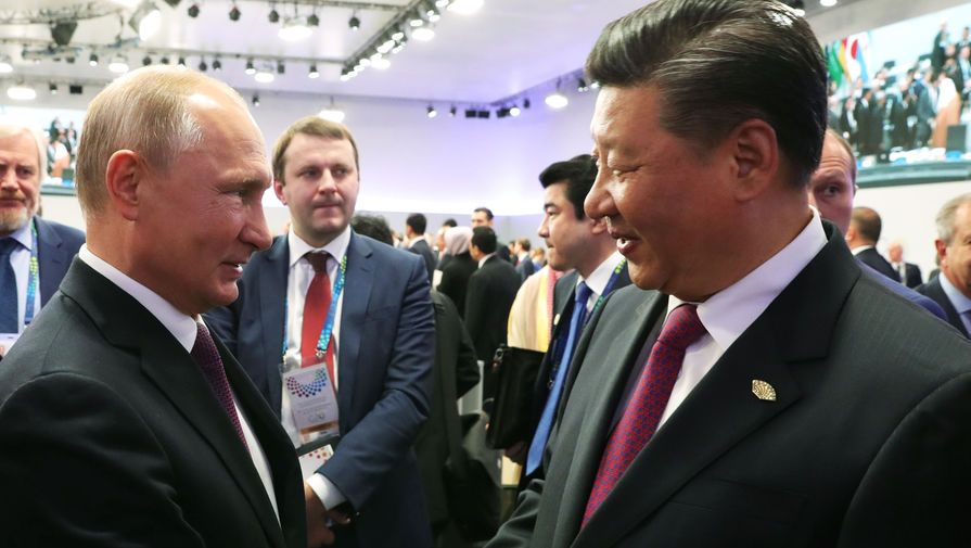 Путин прилетел в Китай на саммит 