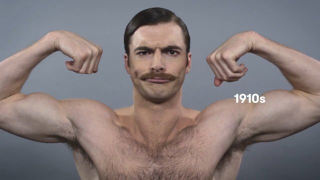 100 лет американской мужской красоты 100 лет американской мужской красоты