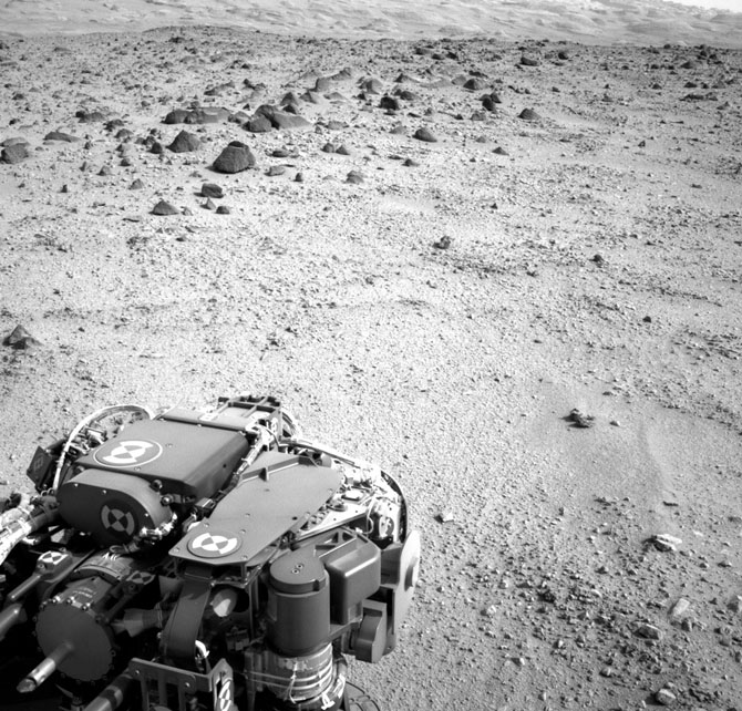 Марсоход Curiosity – год на Марсе